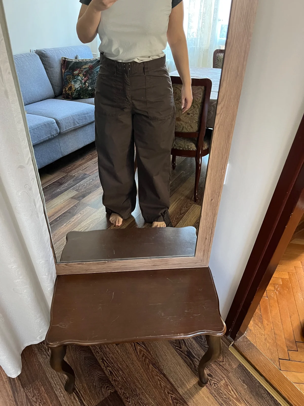 Zara široke pantalone
