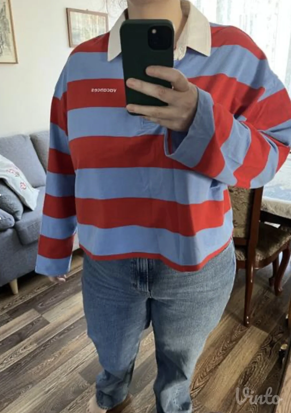 H&m crop duks