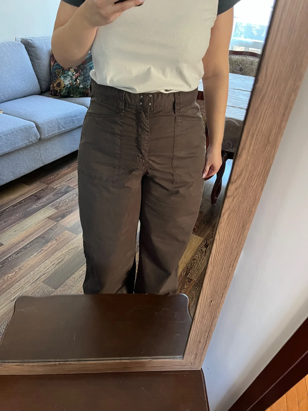 Zara široke pantalone