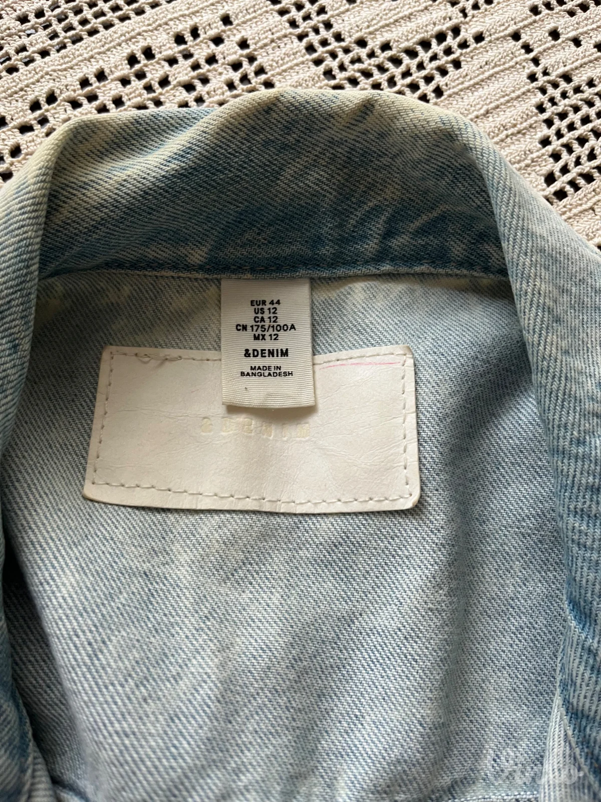 H&m teksas jakna