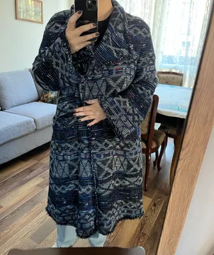Zara pleteni kaput