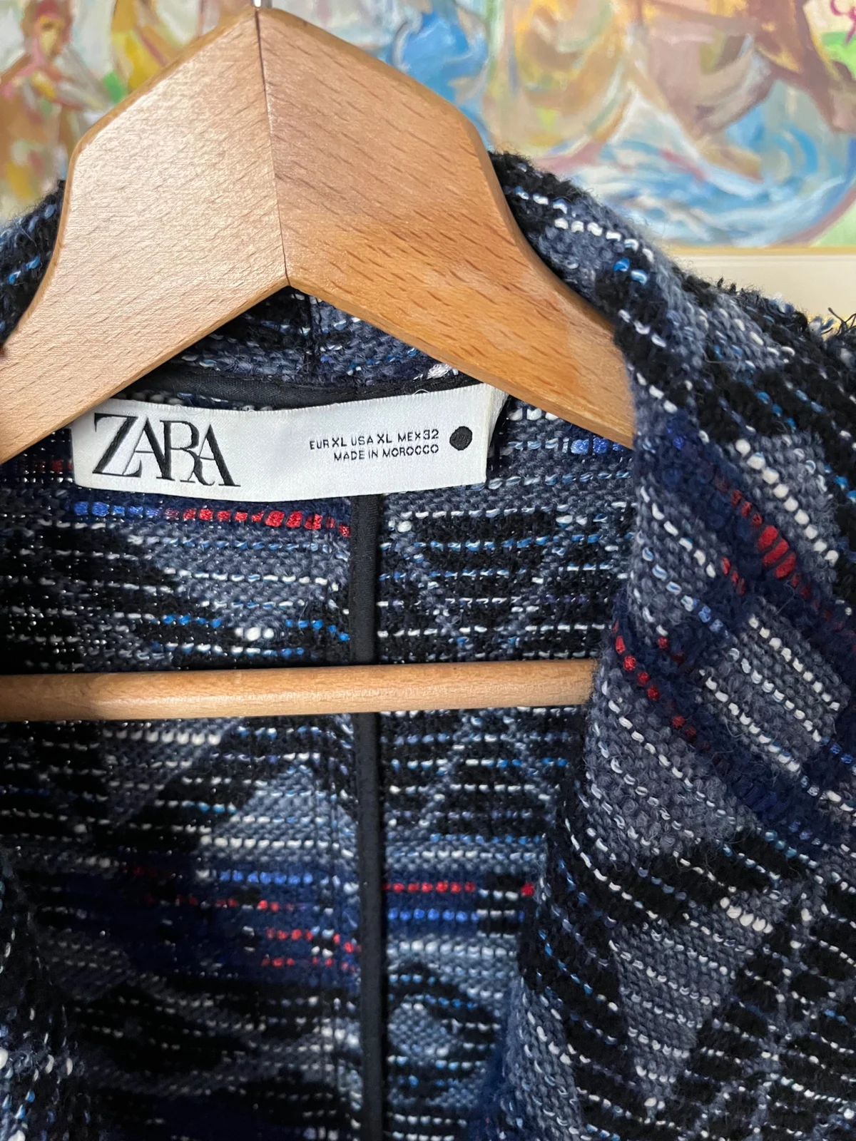Zara pleteni kaput