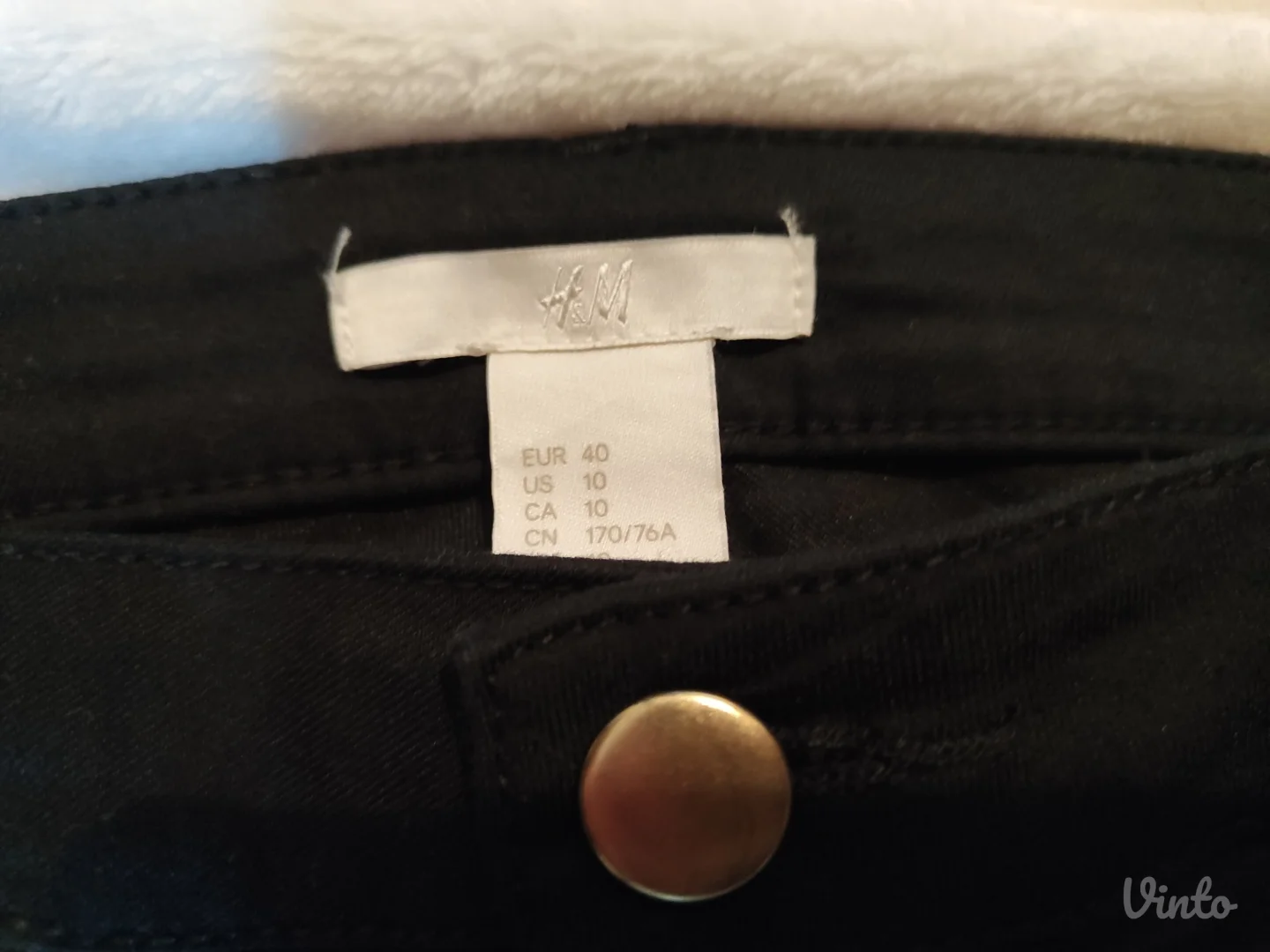 Crne skinny pantalone