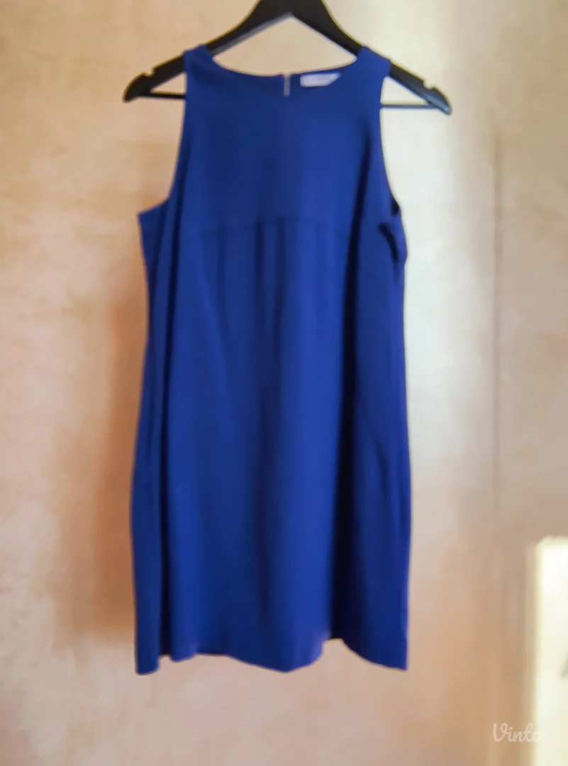 MANGO kraljevsko plava haljina