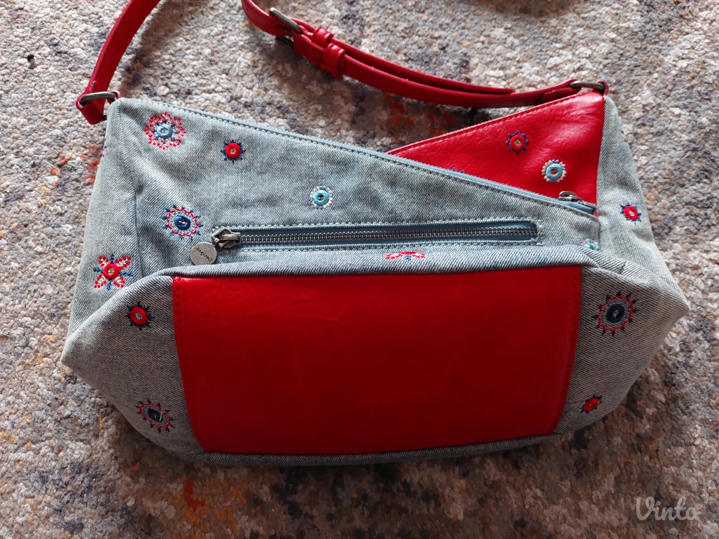 Desigual denim boho torba