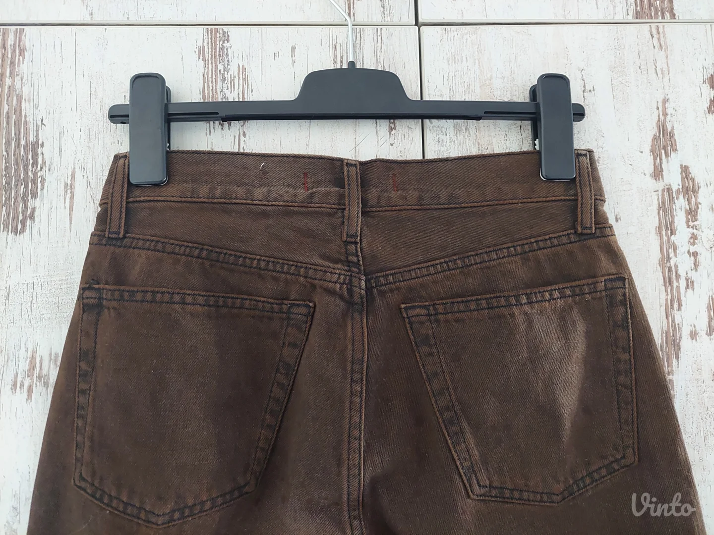 Zara nove braon farmerke