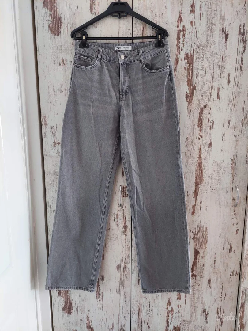 Zara wide-leg farmerke