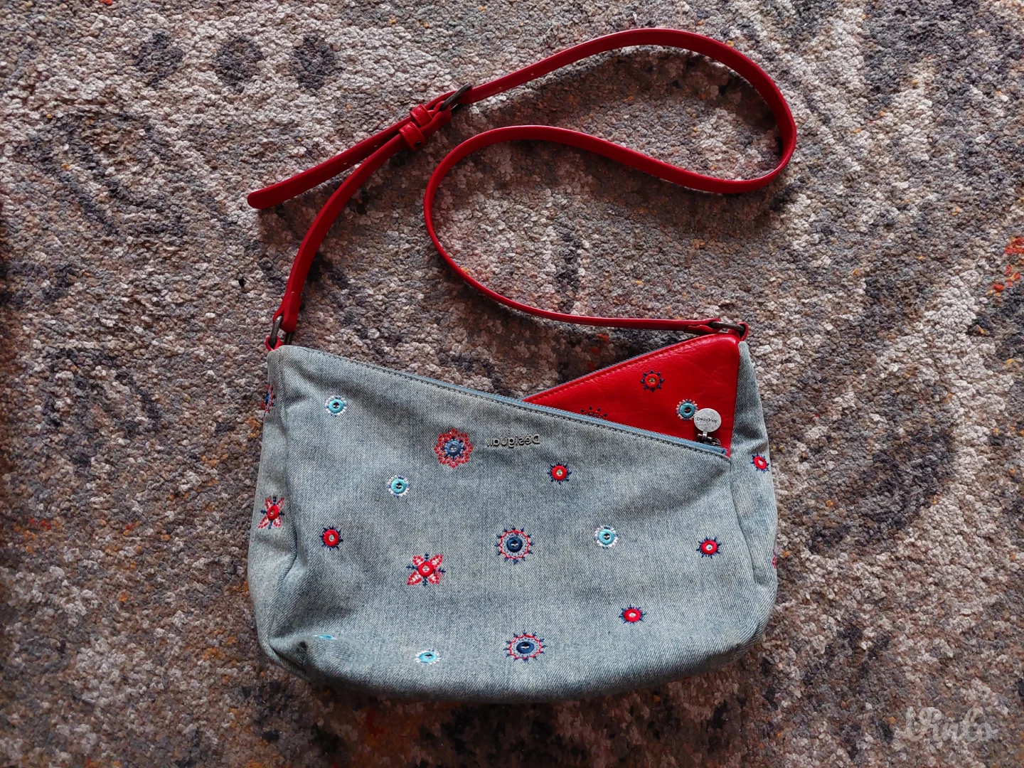 Desigual denim boho torba