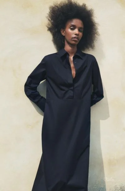 Zara maksi košulja haljina