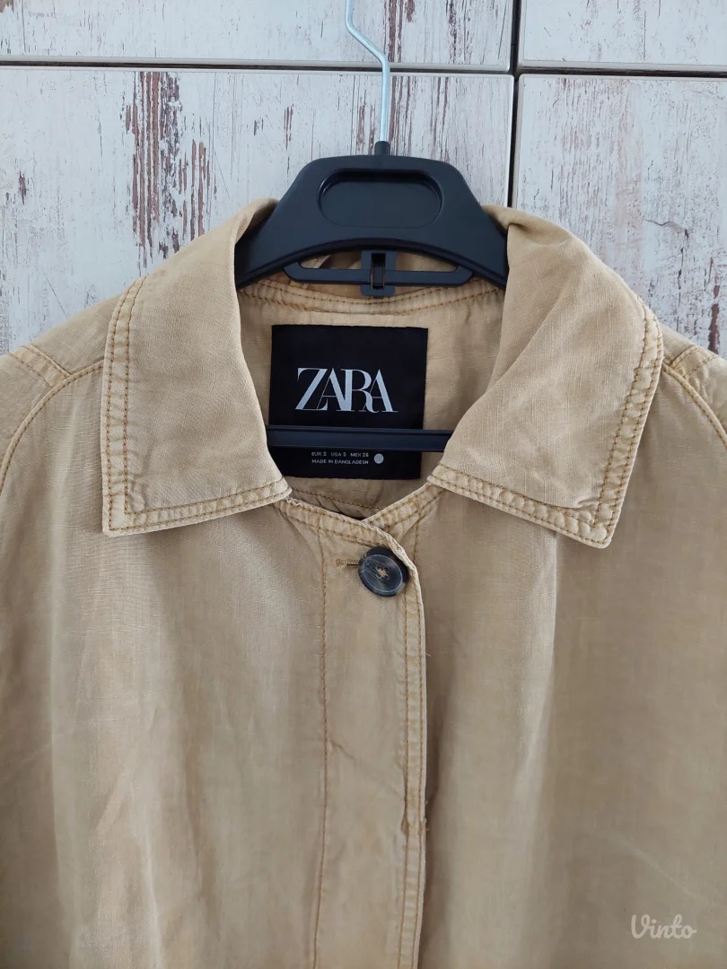 Zara lepršavi trench mantil