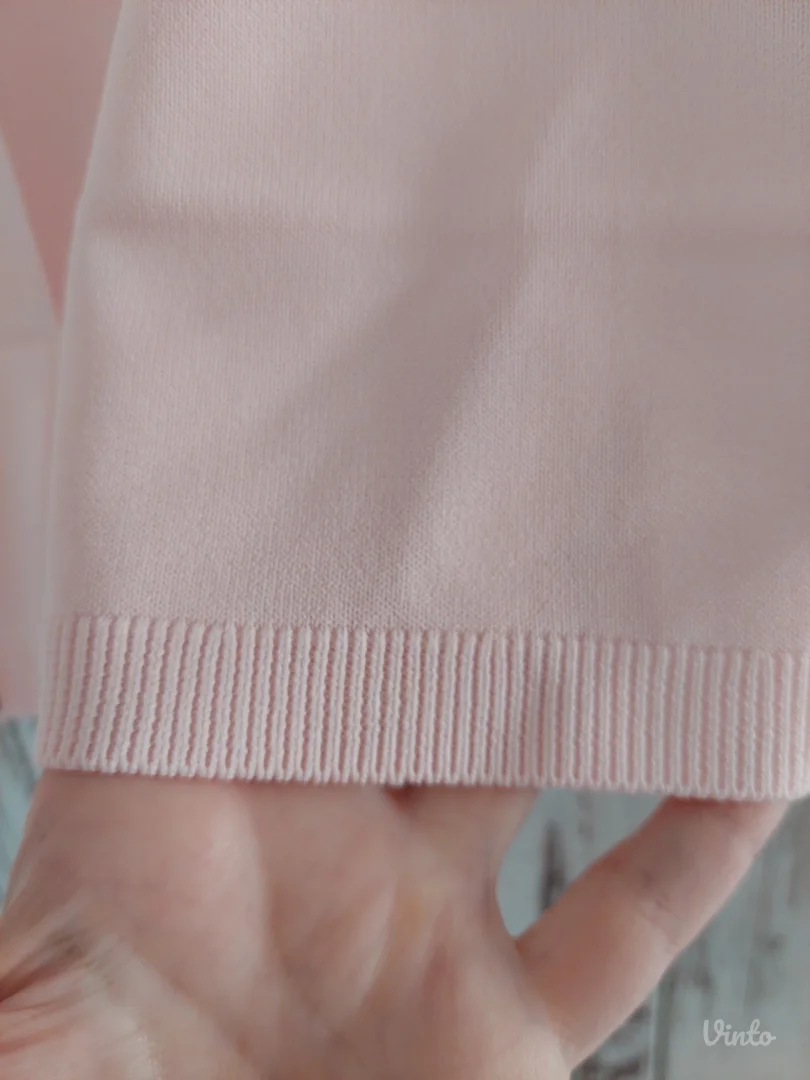 Zara roze pleteni top