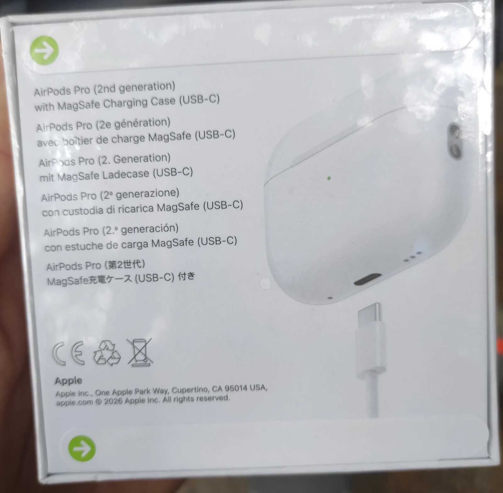 Appl pods pro slusalice