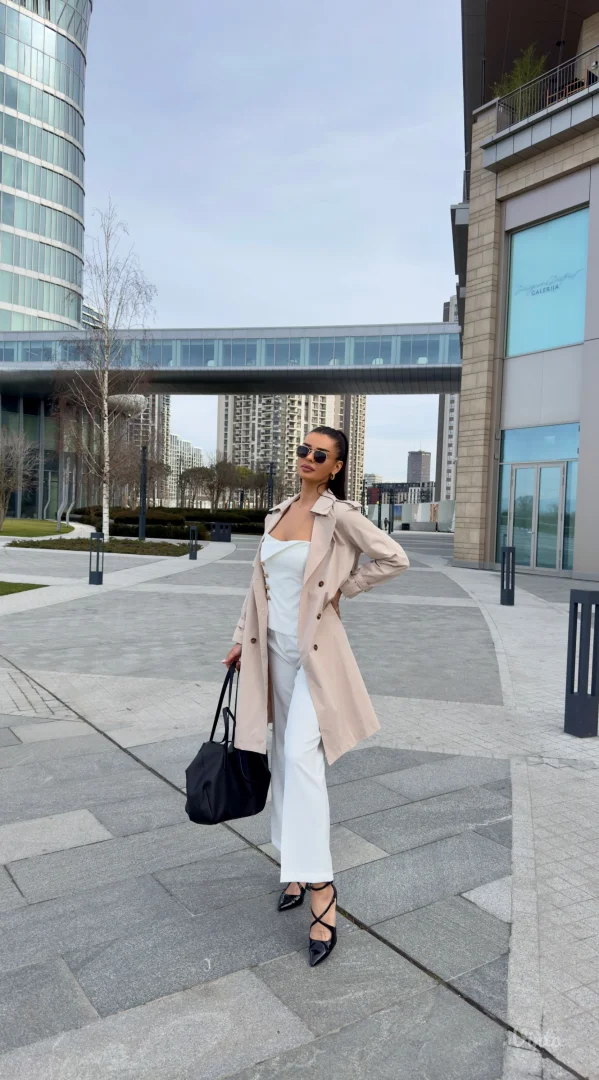 Bež mantil s/m i m/l