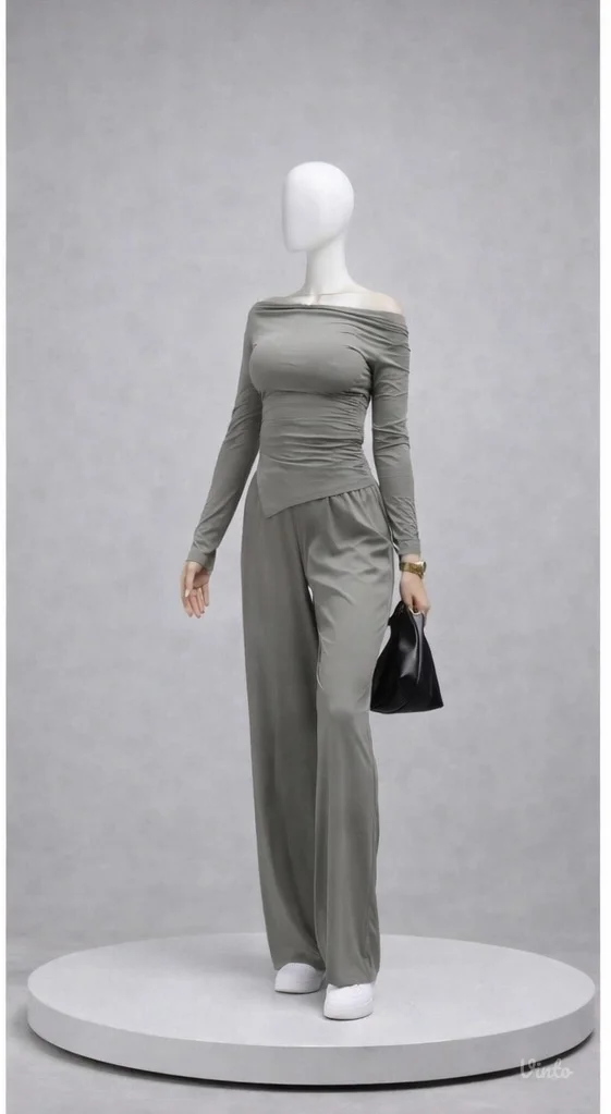 Maslinasto zeleni komplet ima m i l velicina