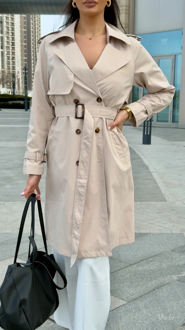 Bež mantil s/m i m/l