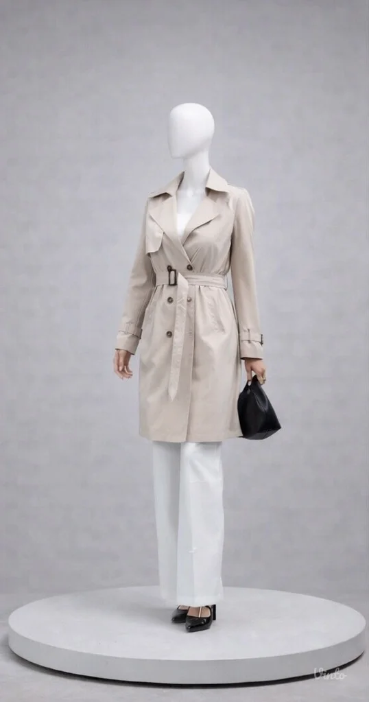 Bež mantil s/m i m/l