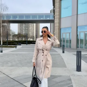 Bež mantil s/m i m/l