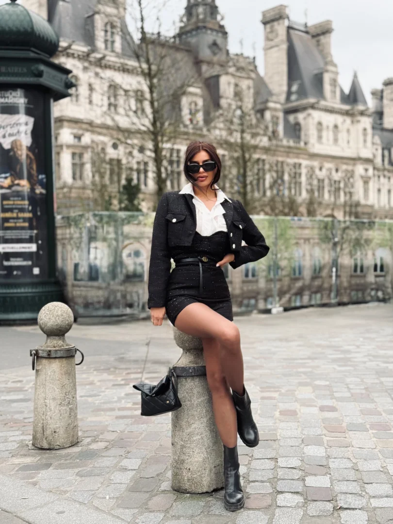 Komplet kombinezon korset i sako