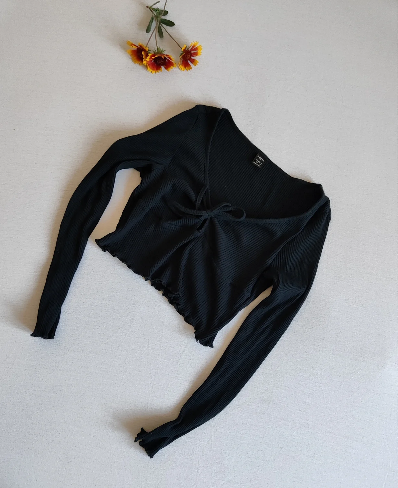 Crop top majca dugih rukava