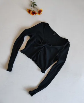 Crop top majca dugih rukava