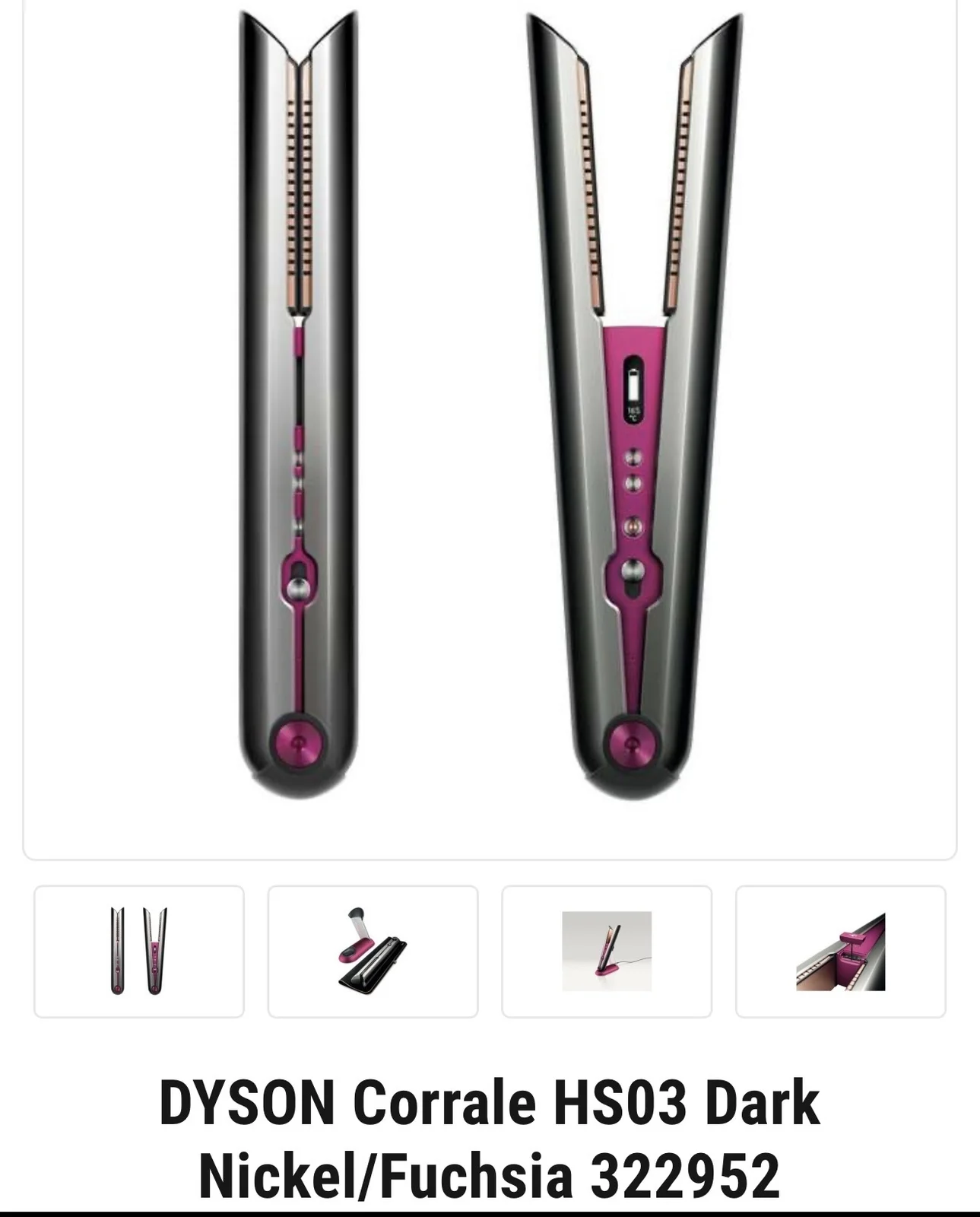 DYSON Corrale HS03 Dark Nickel/Fuchsia 322952