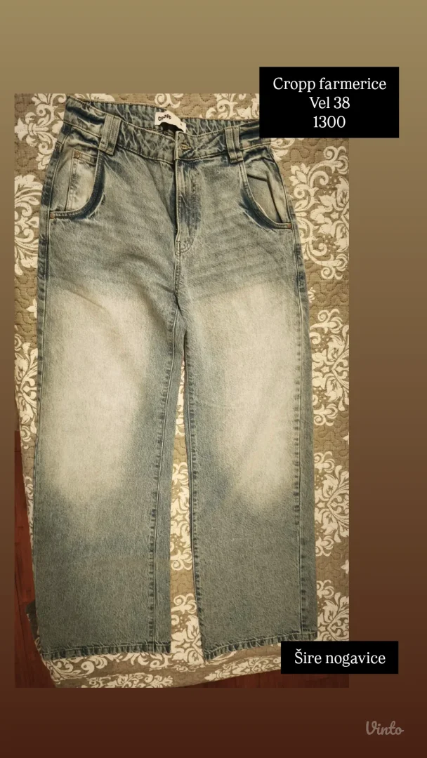 Farmerice Cropp vel 38