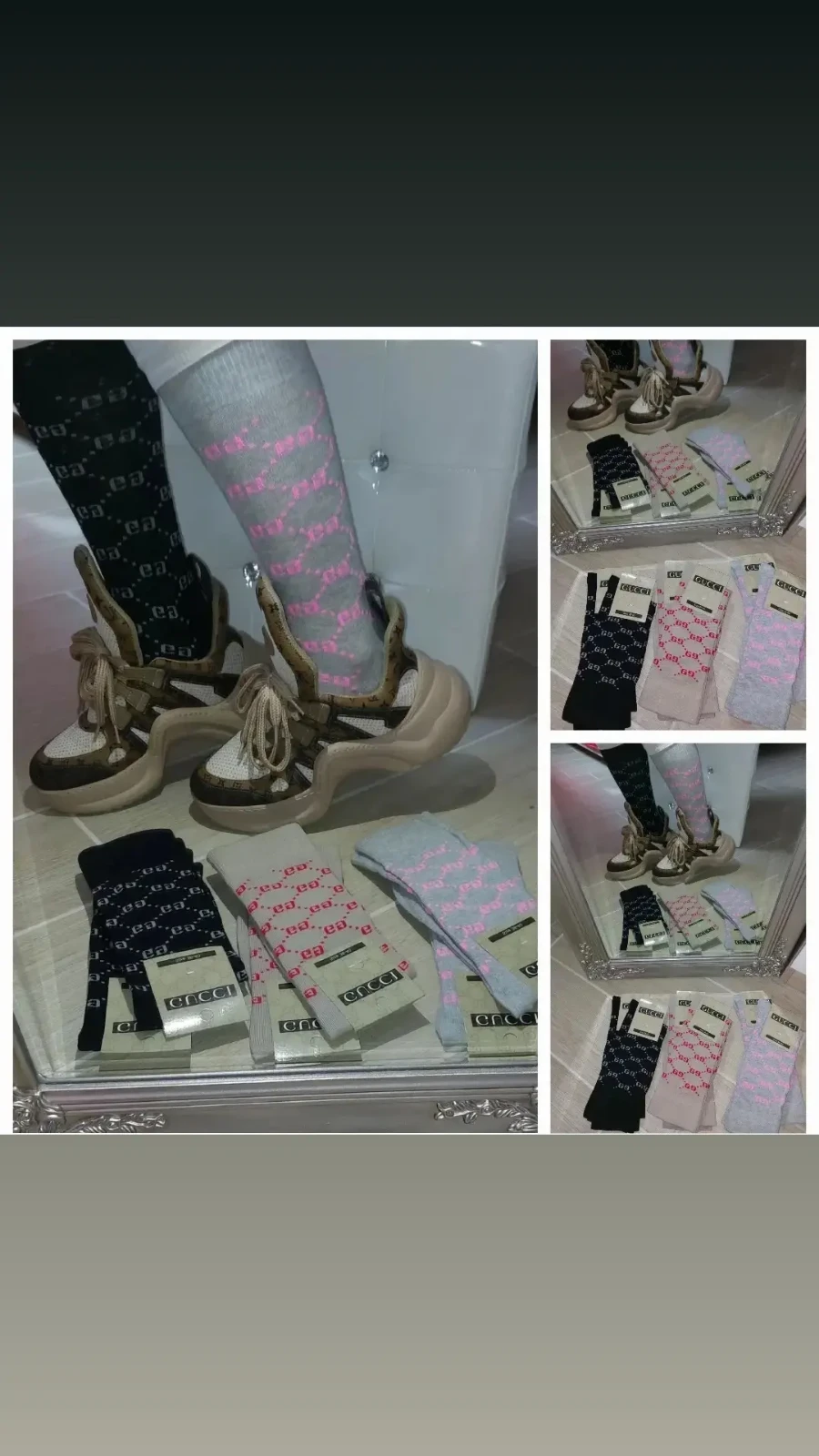 Čarape Gucci od 36/40 1000 din 3 kom