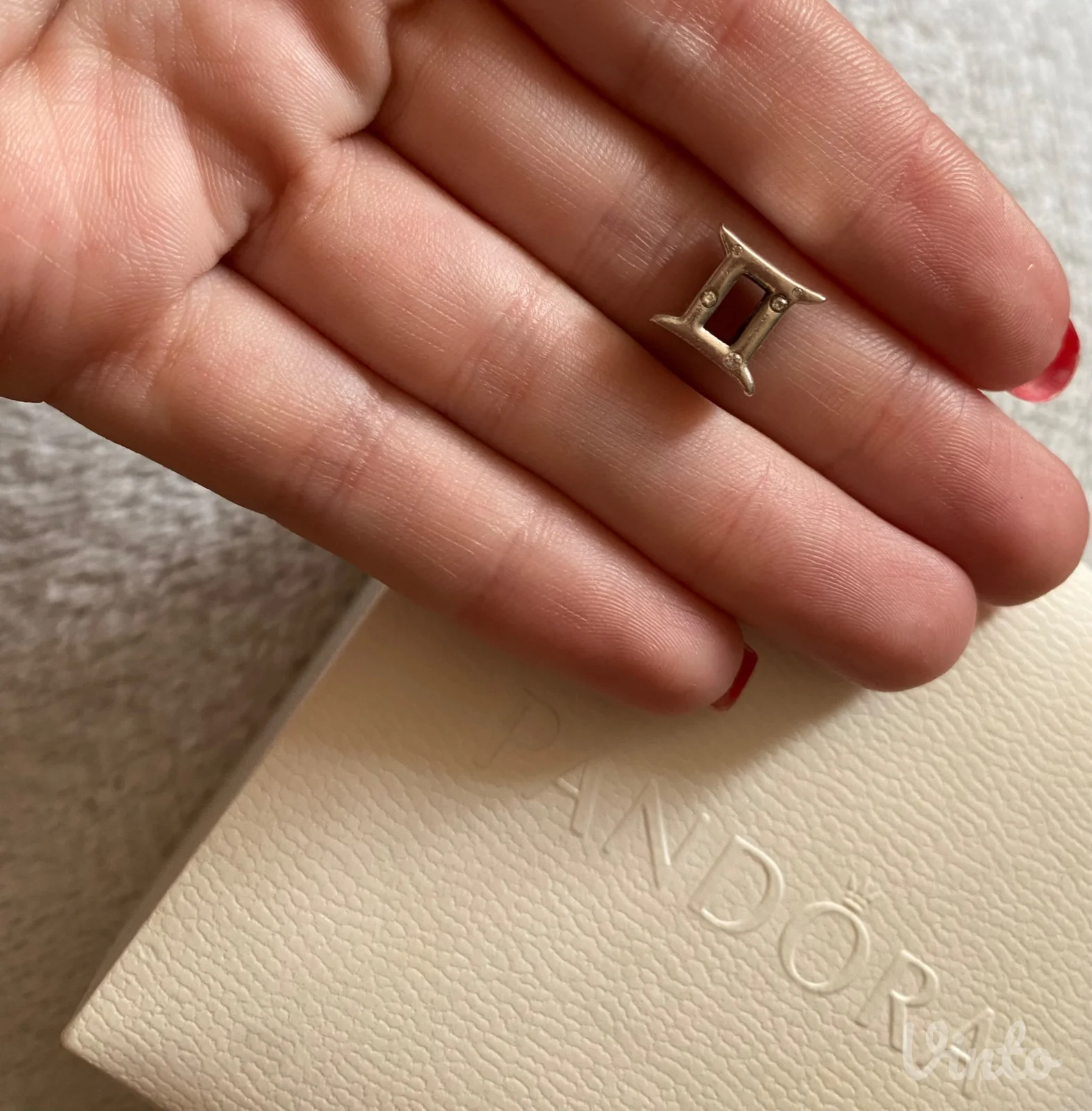 Original Pandora Gemini privezak Blizanac
