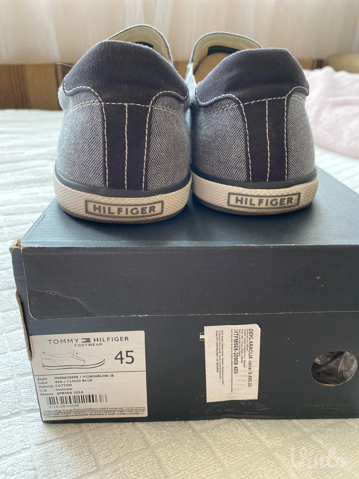 Original muske espadrile Tommy Hilfiger