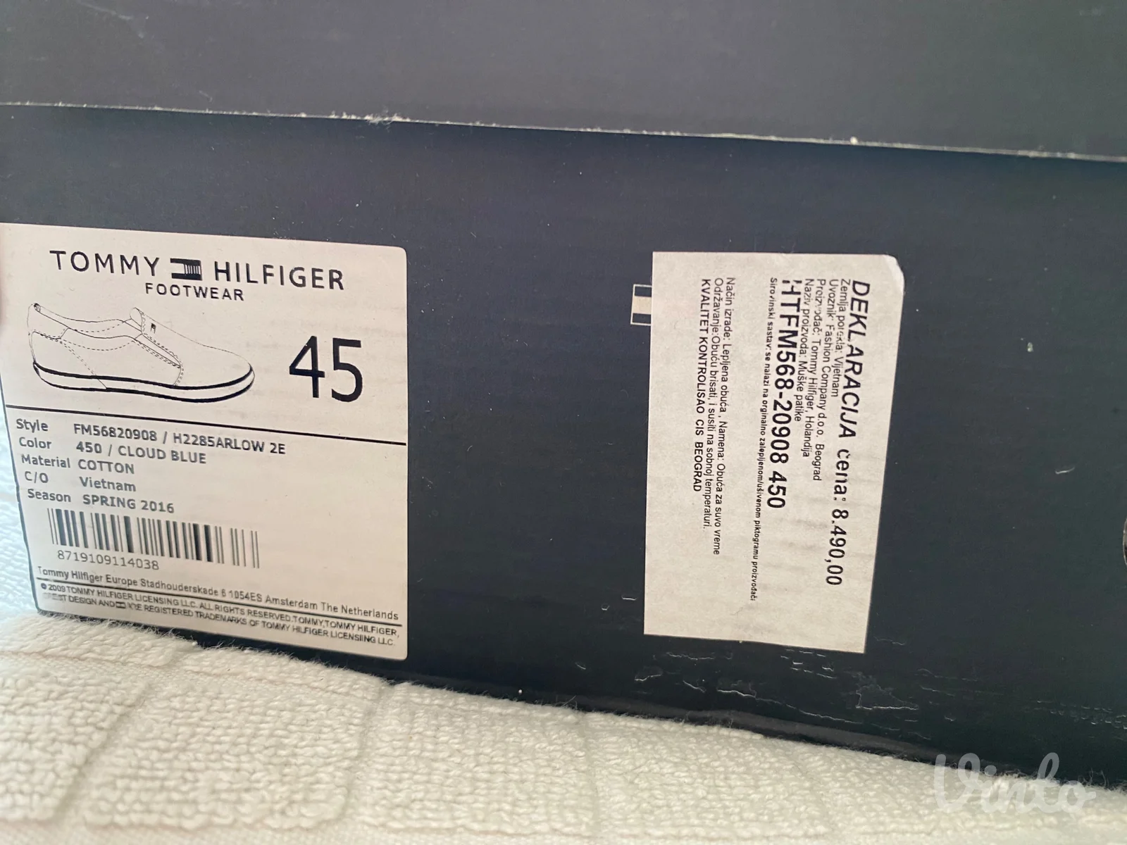 Tommy Hilfiger original muske espadrile
