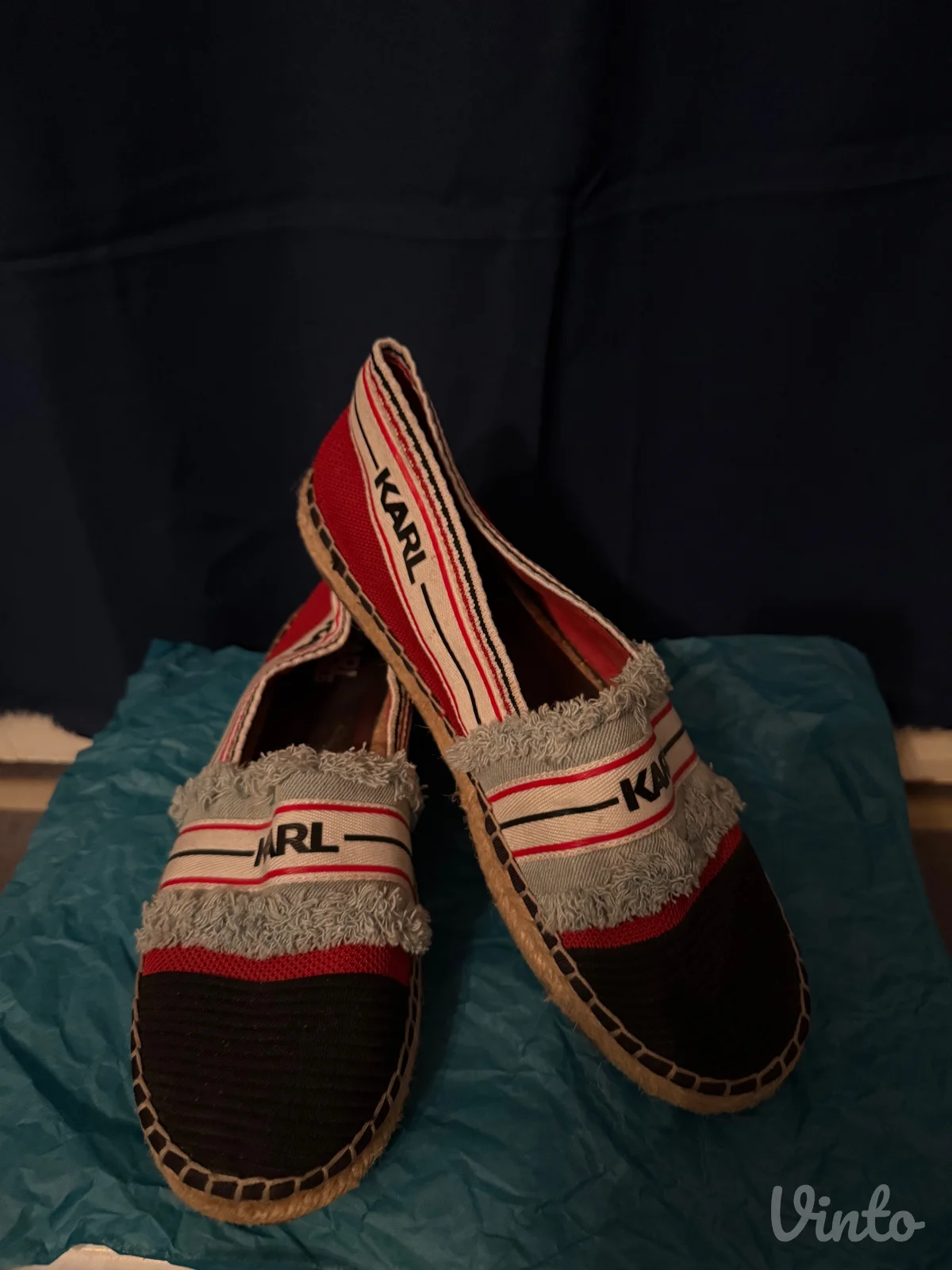 Karl Lagerfel espadrile