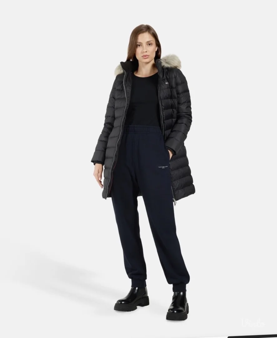 Tommy Hilfiger-crna zimska jakna