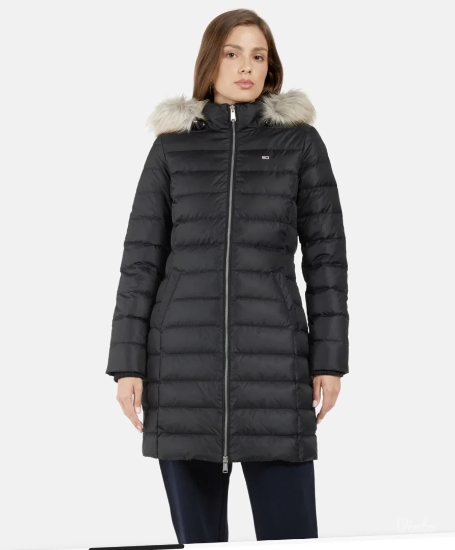 Tommy Hilfiger-crna zimska jakna