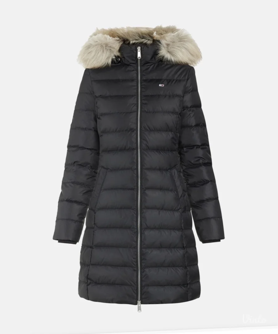 Tommy Hilfiger-crna zimska jakna