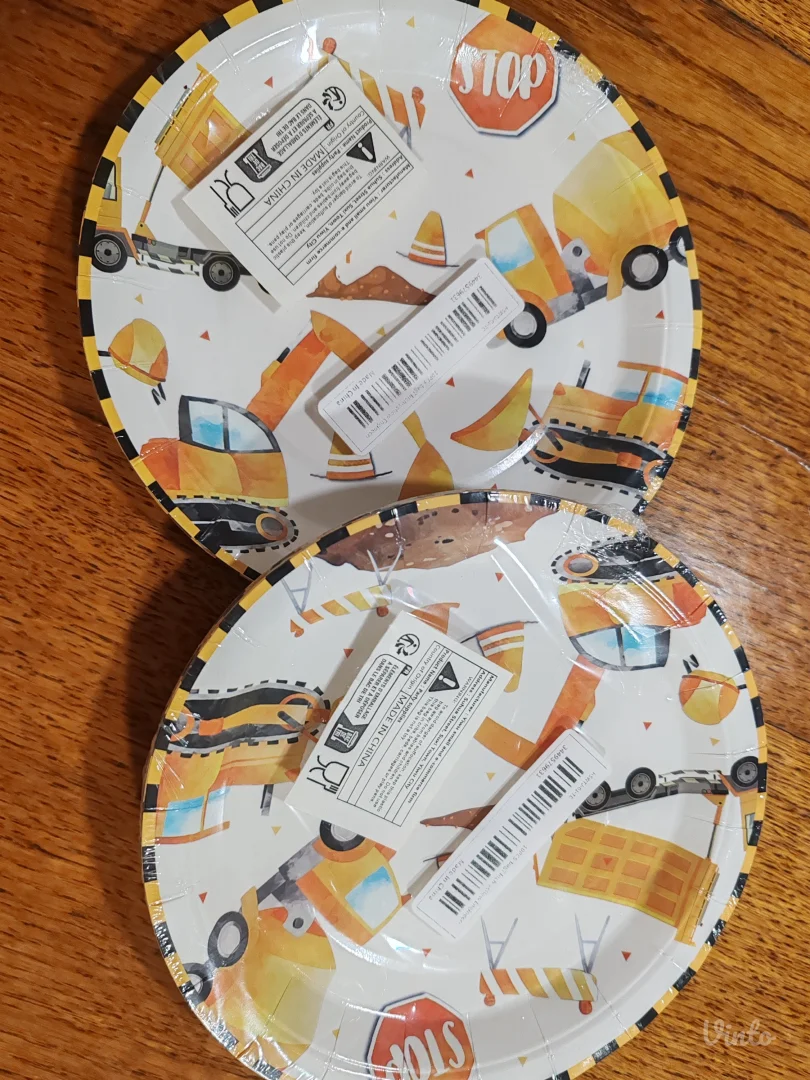 Set za rodjendan Bager