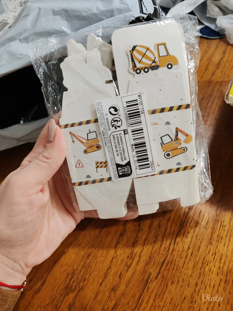 Set za rodjendan Bager