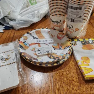 Set za rodjendan Bager