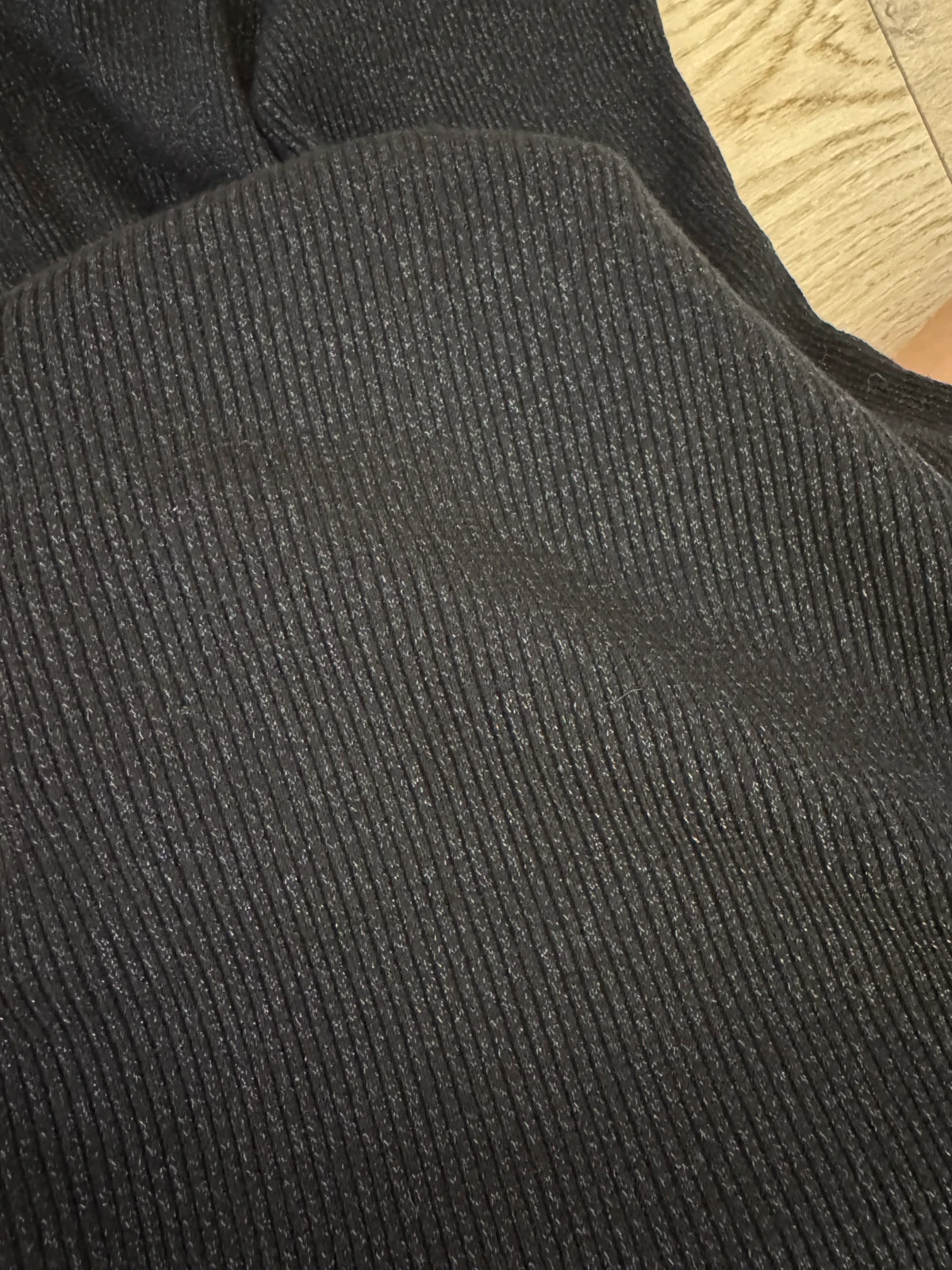 NOVO ZARA Trafaluc pletena maxi haljina sa rolkom vel S