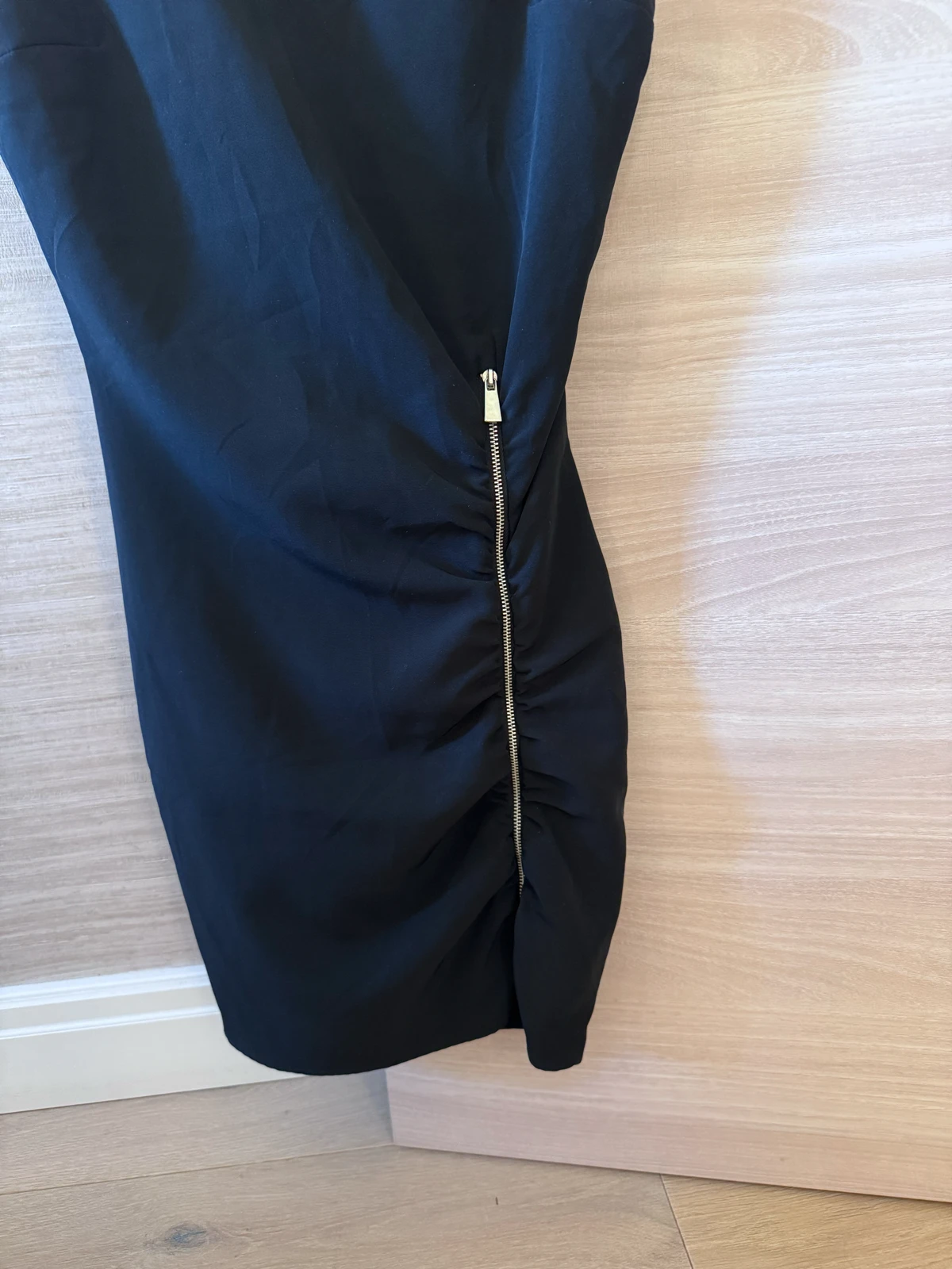 ZARA elegantna crna bodycon haljina XS