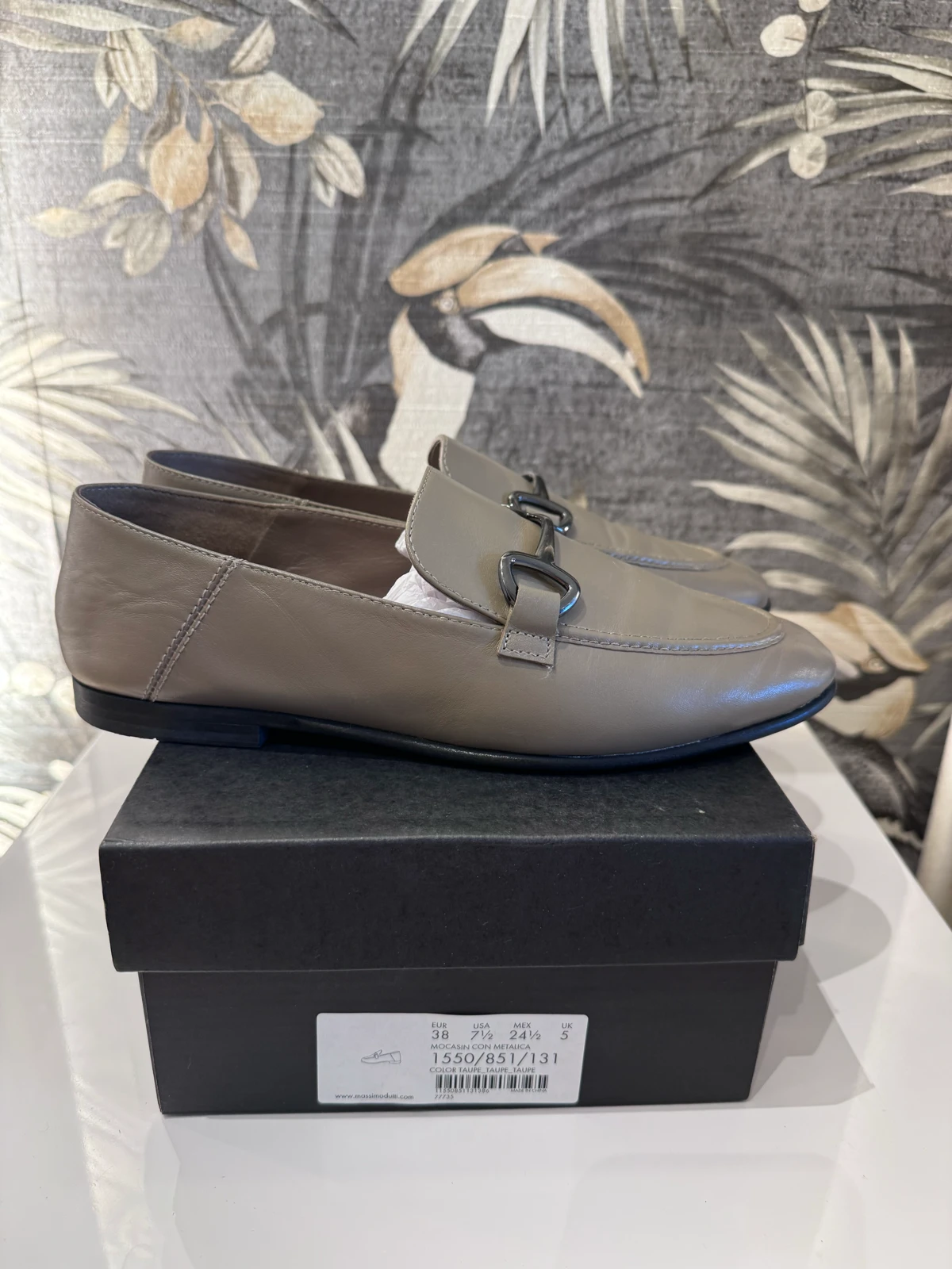 Massimo Dutti kožne mokasine 38