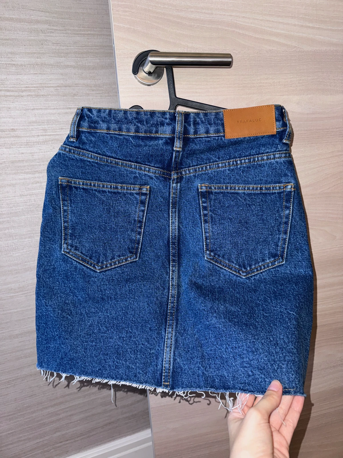 ZARA teksas mini suknja XS