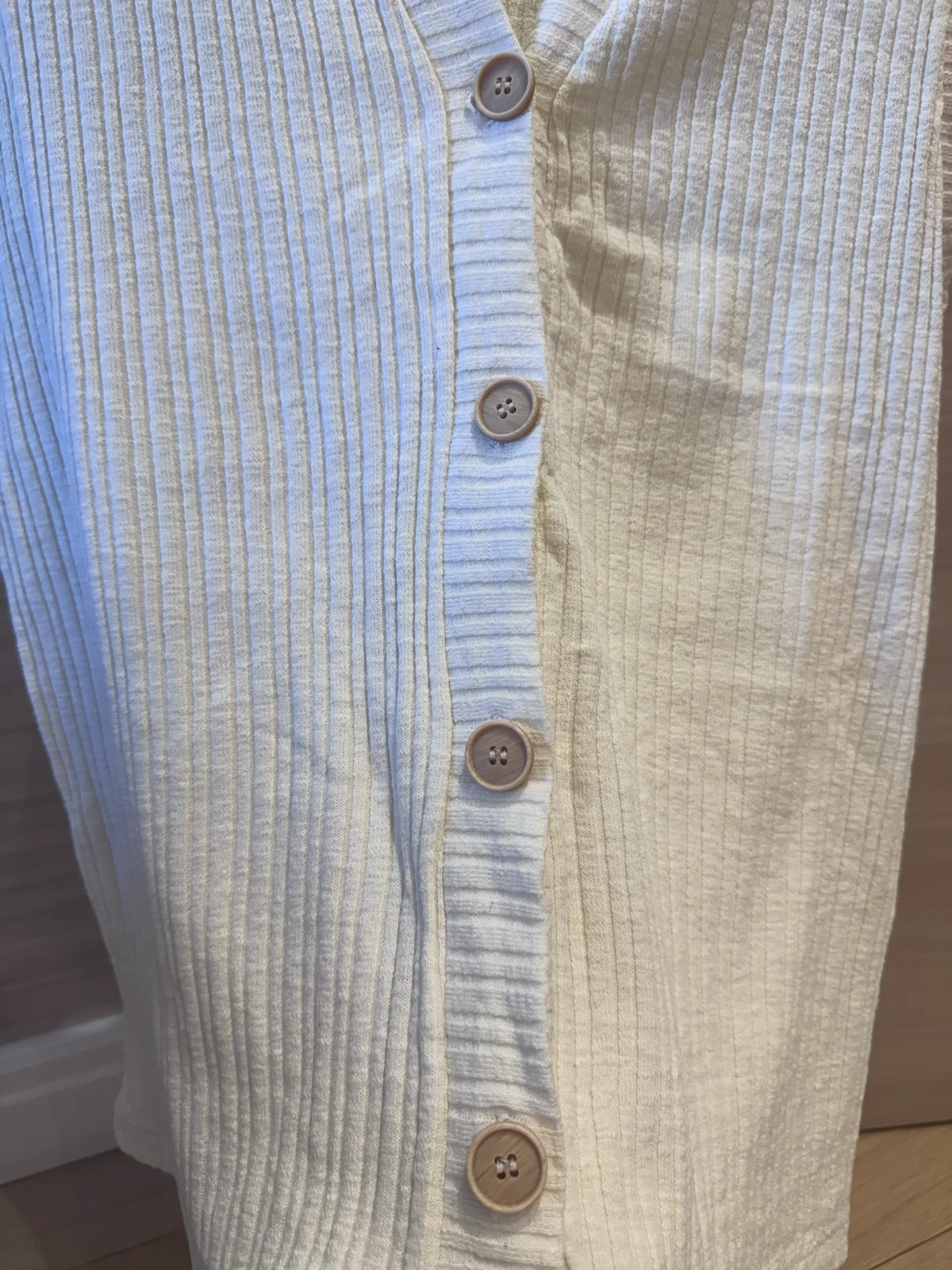PULL&BEAR beli pleteni komplet S