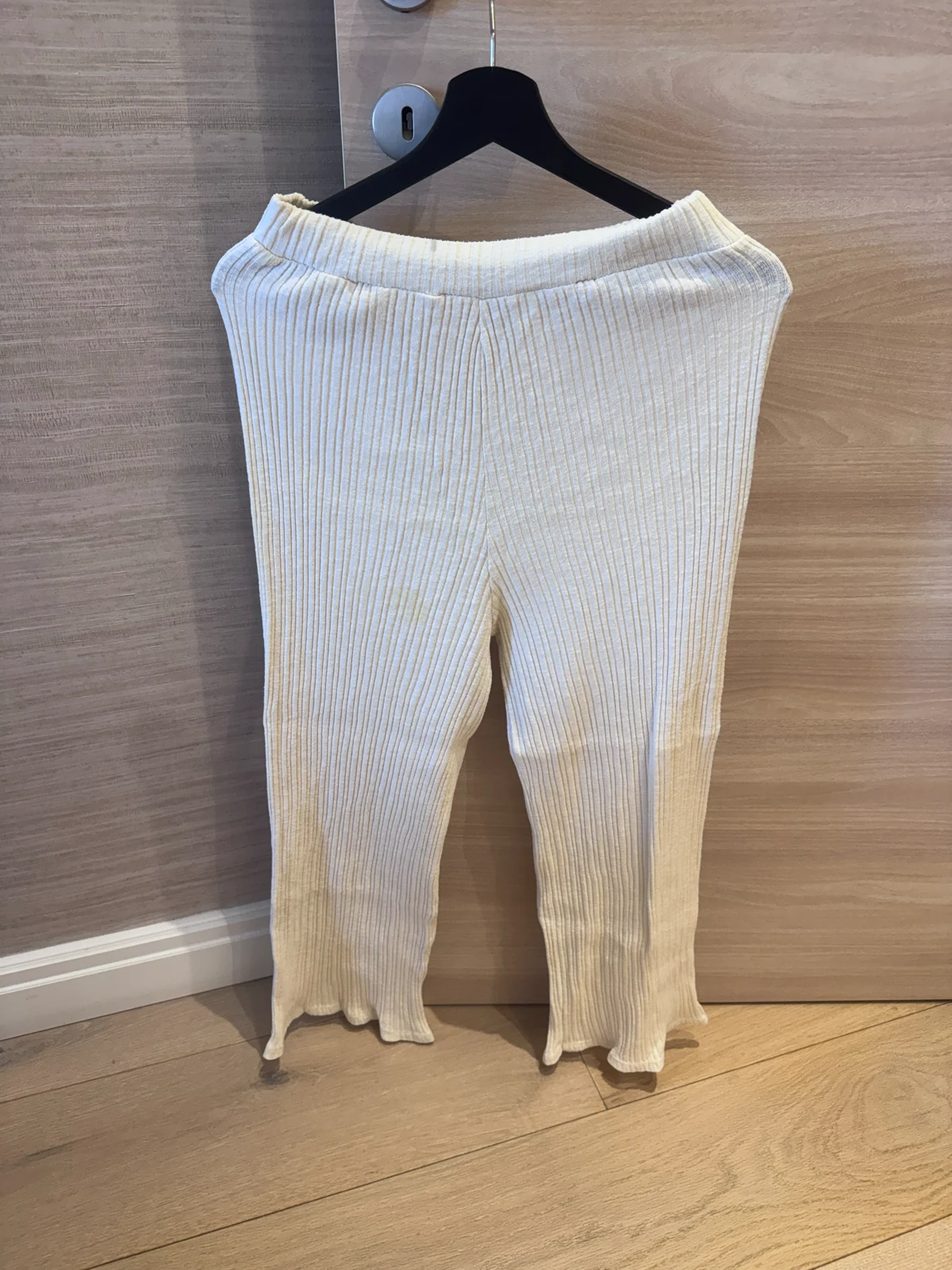 PULL&BEAR beli pleteni komplet S