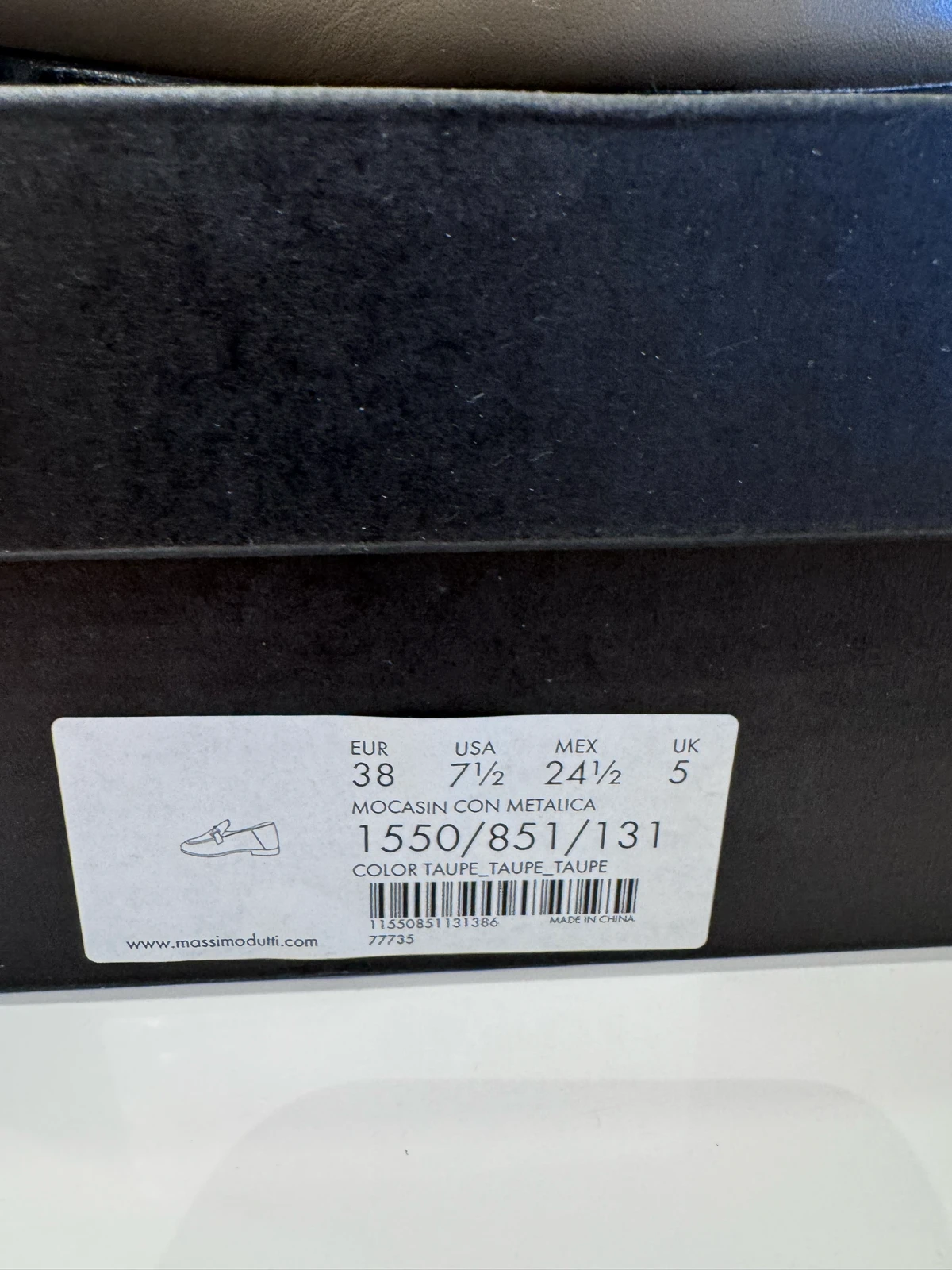 Massimo Dutti kožne mokasine 38