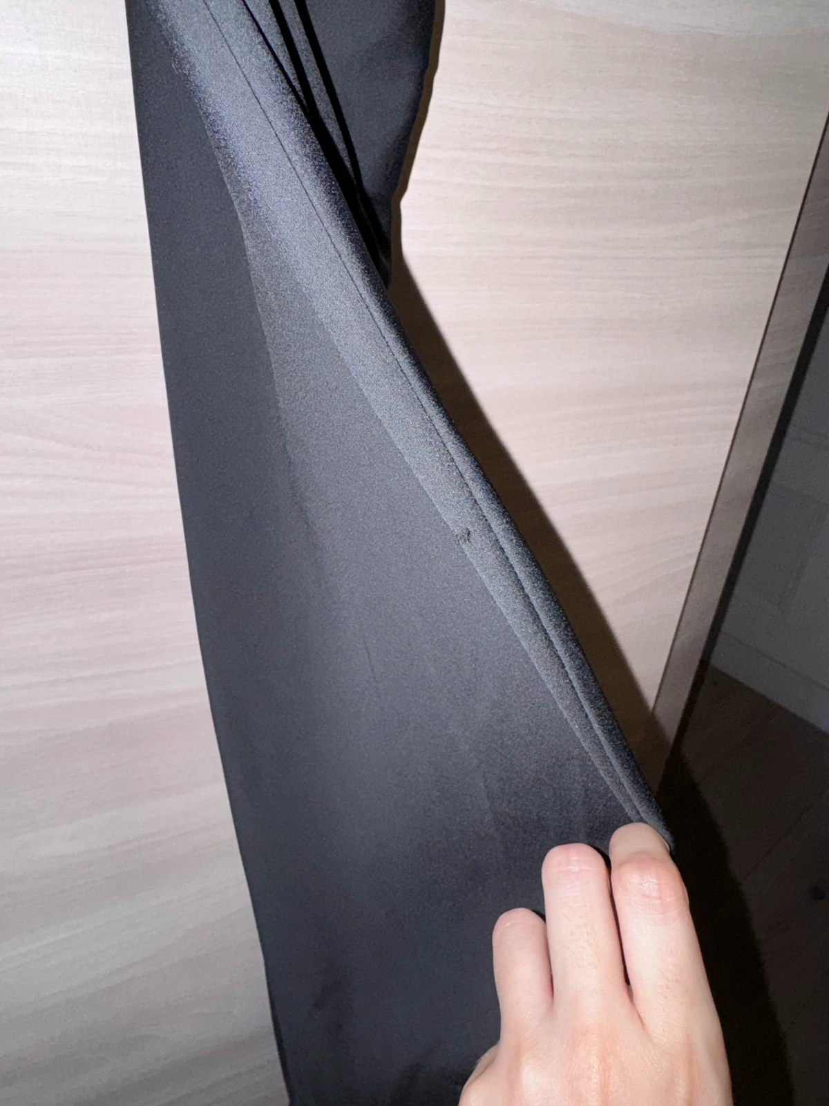 ZARA duga crna elegantna haljina na podešavanje