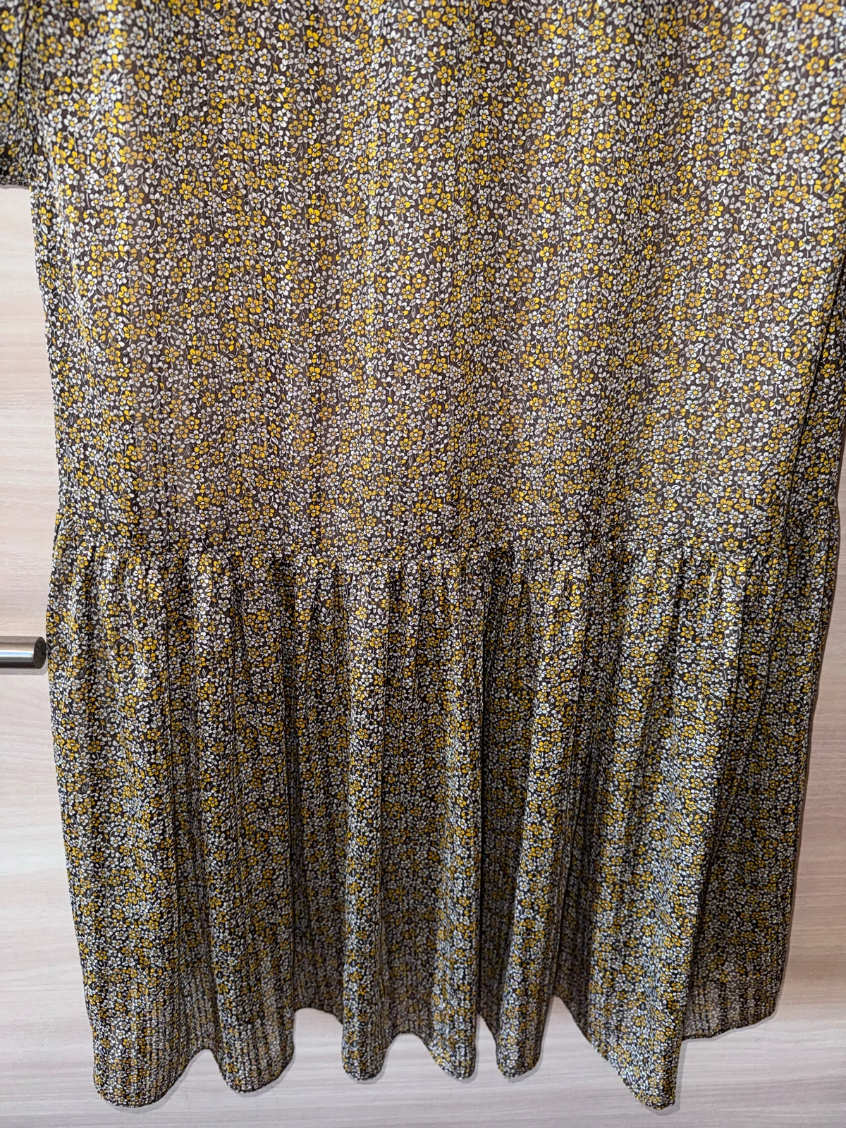 ZARA duga cvetna haljina vel S