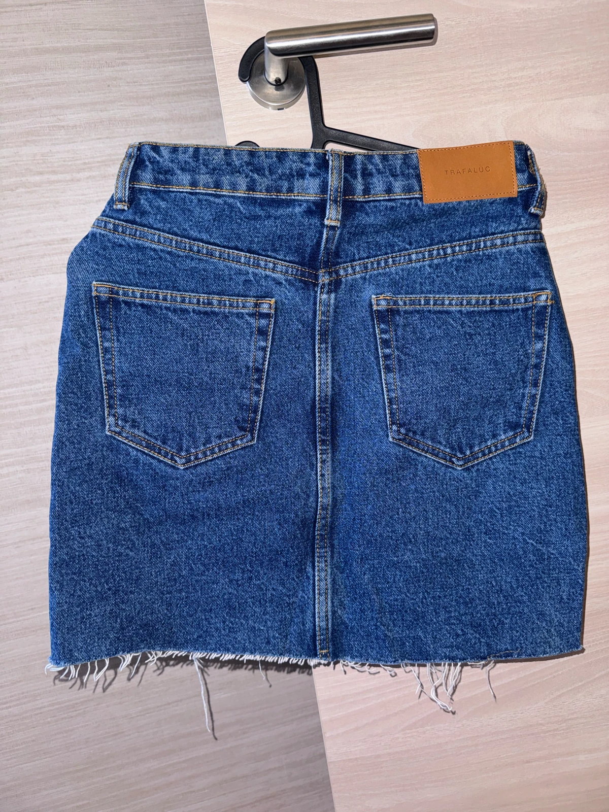 ZARA teksas mini suknja XS