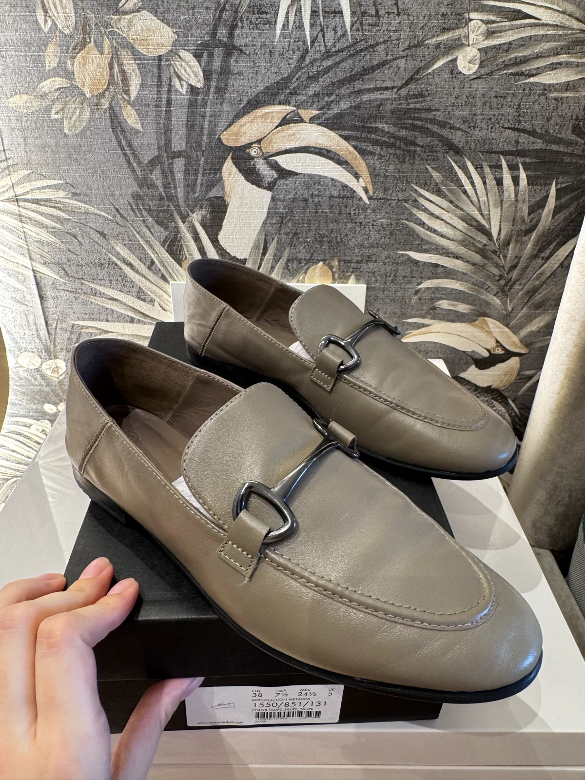 Massimo Dutti kožne mokasine 38