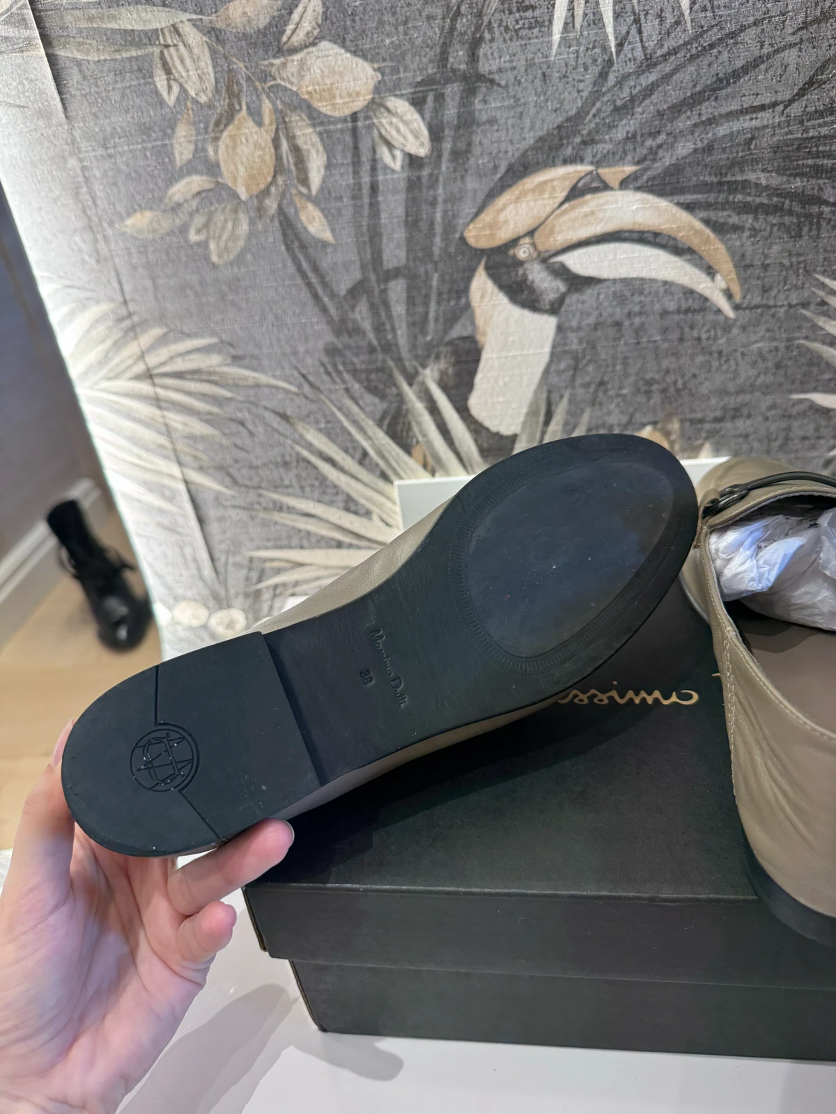 Massimo Dutti kožne mokasine 38