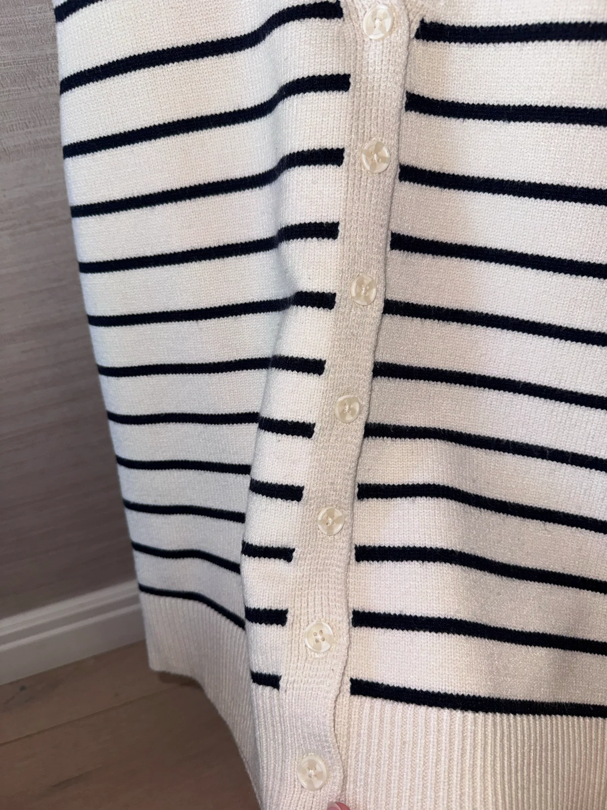 NOVO ZARA pleteni top na pruge